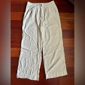Marine Layer Juni High Waist Trouser in Natural